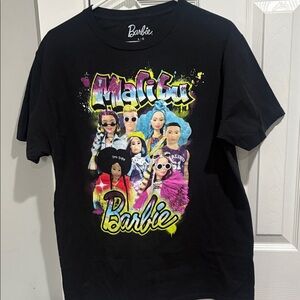 Women’s Barbie Black Graphic T-Shirt